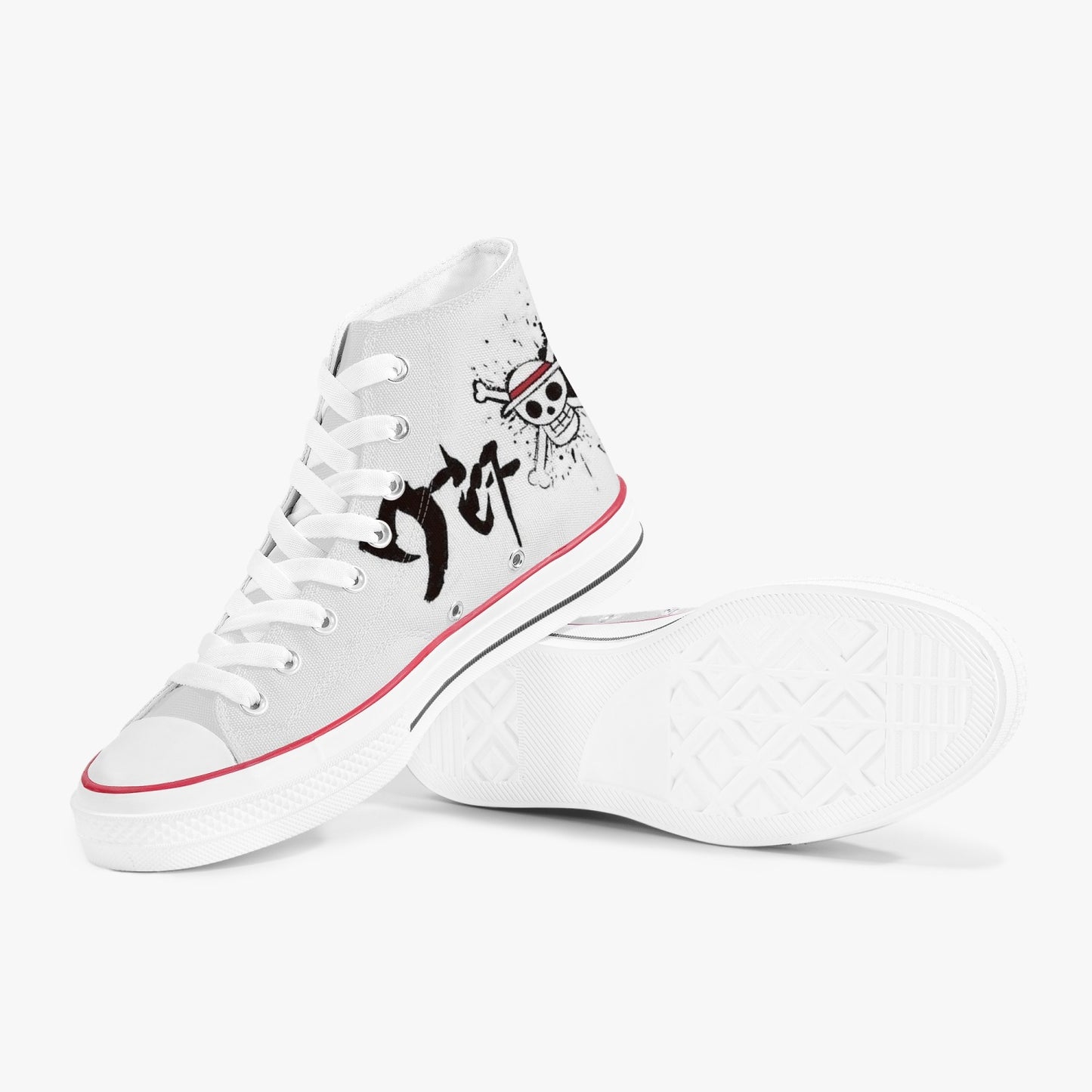 ACE LUFFY High-Top Canvas Shoes